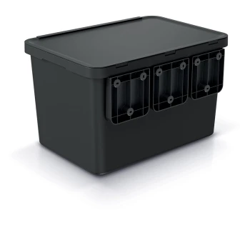 Kosz na śmieci 4x10 l, Systema, Prosperplast