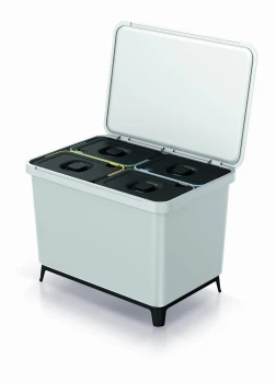 Kosz na śmieci 4x10 l, Systema, Prosperplast
