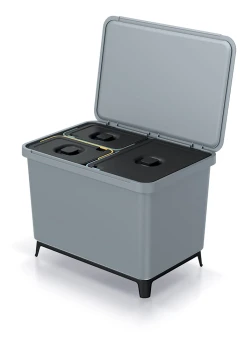 Kosz na śmieci, Systema, 3 kosze: 23 l 2x10 l, Prosperplast