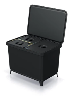 Kosz na śmieci, Systema, 3 kosze: 23 l 2x10 l, Prosperplast