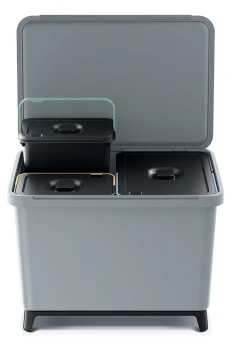 Kosz na śmieci, Systema, 3 kosze: 23 l 2x10 l, Prosperplast