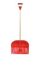 Łopata do śniegu, czerwona 45 cm, RSM