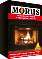 MORUS Proszek do usuwania sadzy z kominków 0,9kg