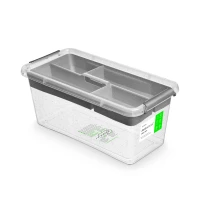Pojemnik do przechowywania Antybakteryjny 8 l, organizer 40x20 cm Orplast