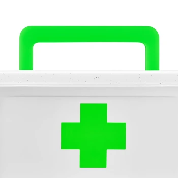 Apteczka Antybakteryjna First Aid 8 l, organizer 40x20 cm Orplast
