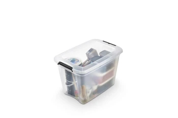 Pojemnik do przechowywania 55 l, Transparentny, RobuStore Orplast