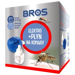BROS Urządzenie elektro + płyn na komary 60 nocy