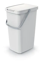 Kosz na śmieci 20 l, Popielaty, SYSTEMA Q COLLECT, Prosperplast