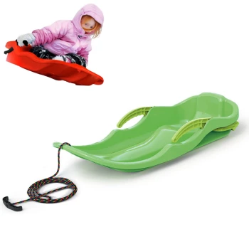 Sanki z hamulcem RACE S, Zielony, Prosperplast