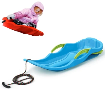 Sanki z hamulcem RACE S, Niebieski, Prosperplast