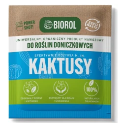 AgriRol 2 Naturalny nawóz do  kaktusów  Power, BIOROL Shot 50 g 