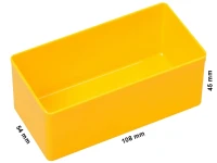 Pojemnik magazynowy EuroPlus 54x108x45 mm, Allit