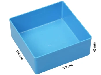 Pojemnik magazynowy EuroPlus 108x108x45 mm, Allit