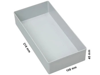 Pojemnik magazynowy EuroPlus 108x216x45 mm, Allit
