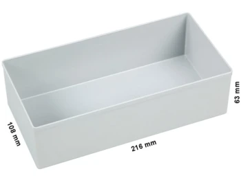 Pojemnik magazynowy EuroPlus 108x216x45 mm, Allit