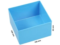 Pojemnik magazynowy EuroPlus 108x108x63 mm, Allit