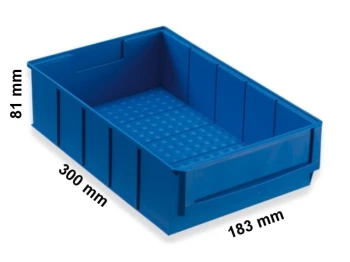 Pojemnik magazynowy ShelfBox 300 B, Allit
