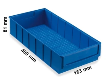 Pojemnik magazynowy ShelfBox 400 B, Allit