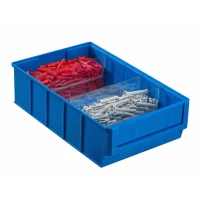 Przegrody do pojemnika ShelfBox B, szeroka, 4szt. Allit
