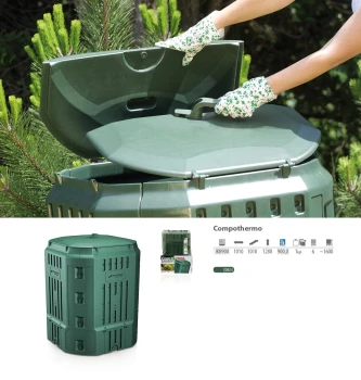 Kompostownik COMPOTHERMO 900l Zielony