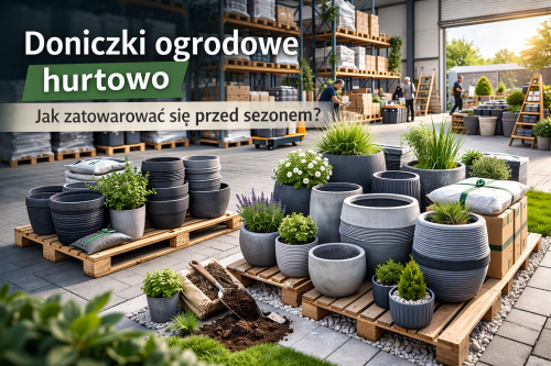Doniczki ogrodowe hurtowo – jak zatowarować się przed sezonem?