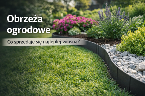 Obrzeża ogrodowe – co sprzedaje się najlepiej wiosną?