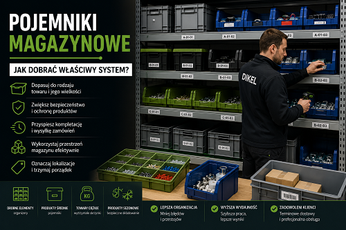 Jak dobrać pojemniki magazynowe do rodzaju przechowywanego towaru?